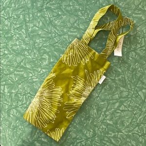 Flowie linen wine or gift tote bag